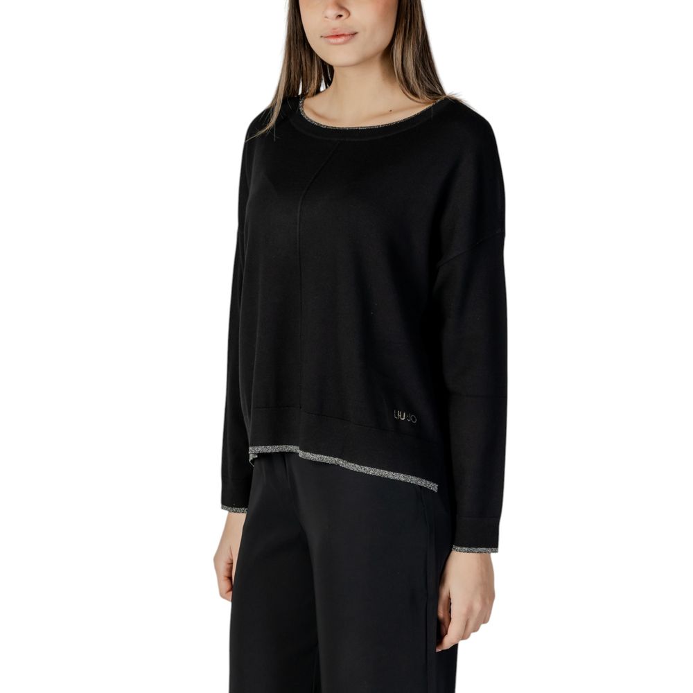 Black Viscose Sportswear