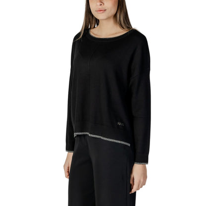 Black Viscose Sportswear