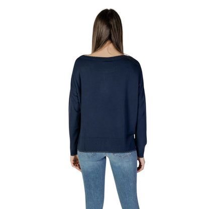 Blue Viscose Sportswear