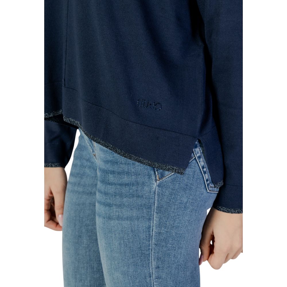 Blue Viscose Sportswear