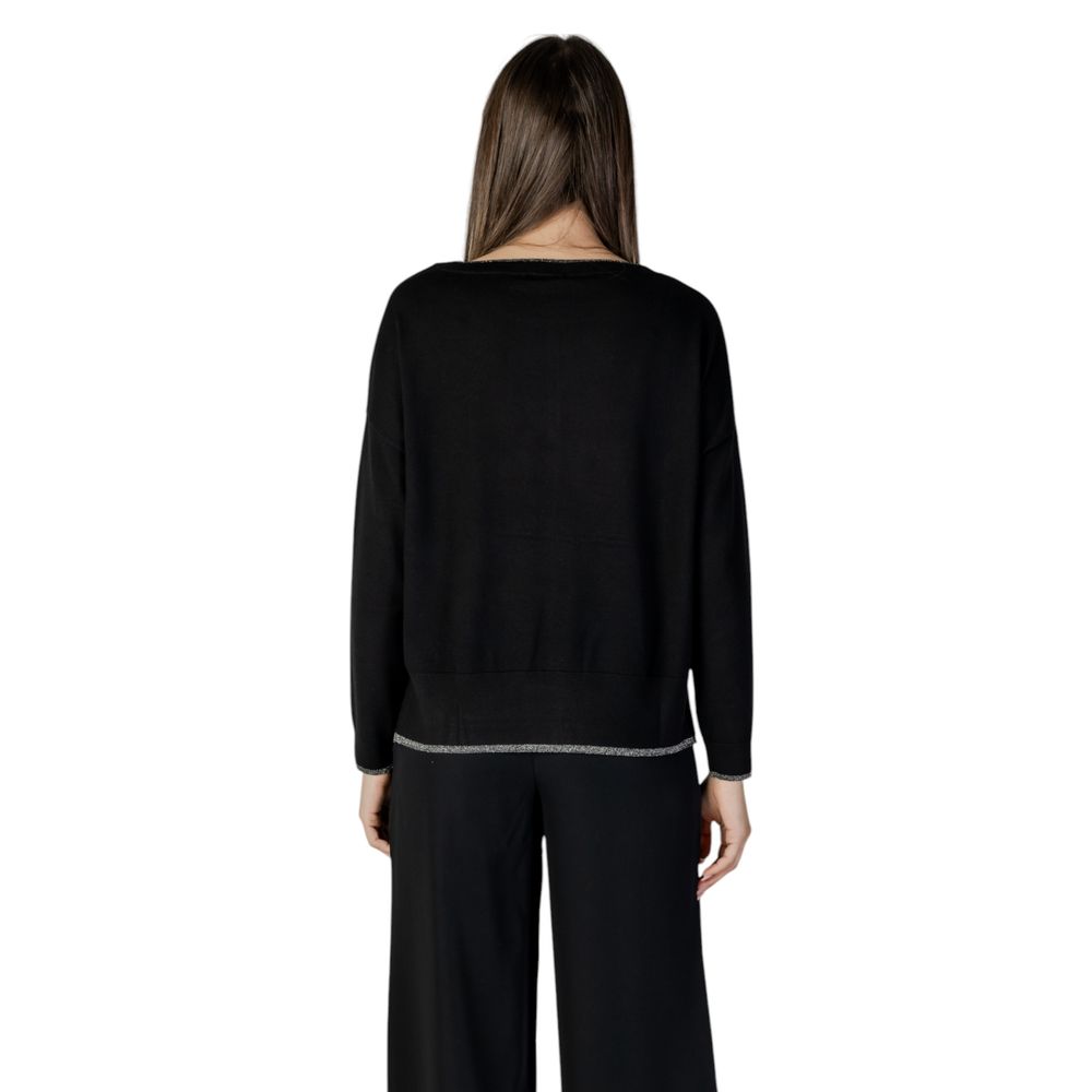 Black Viscose Sportswear