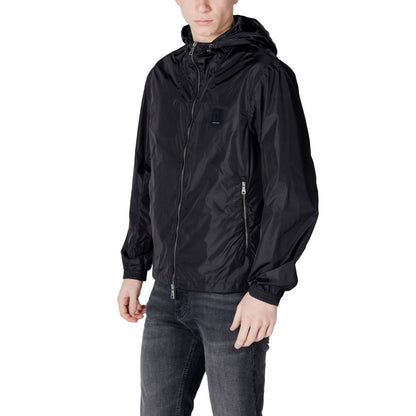 Black Polyamide Jackets & Coat