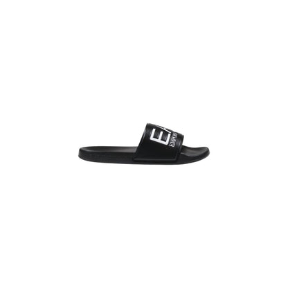 Black And White Pvc Slipper