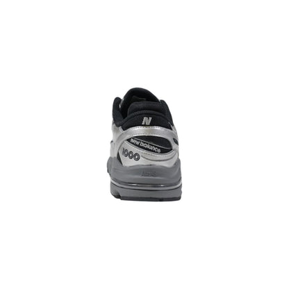 Silver Synthetic Sneaker