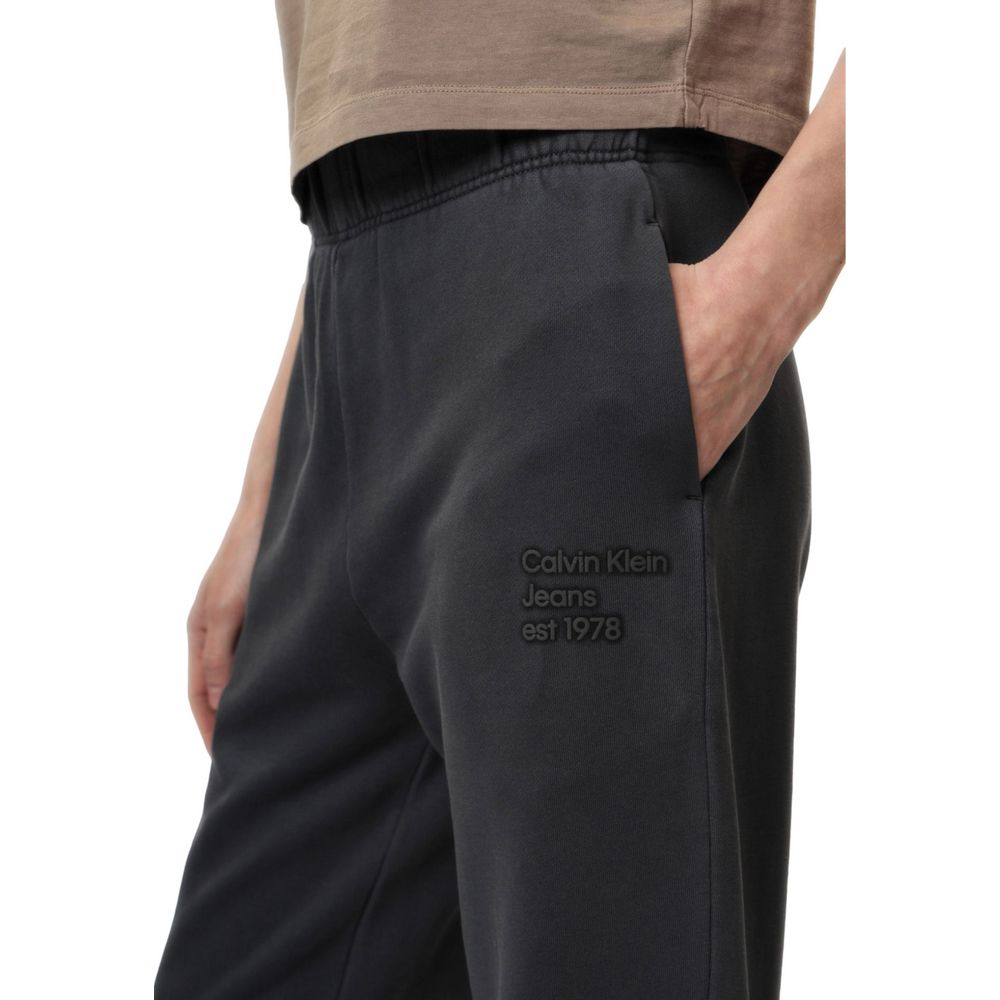 Gray Cotton Joggers Workout Pant