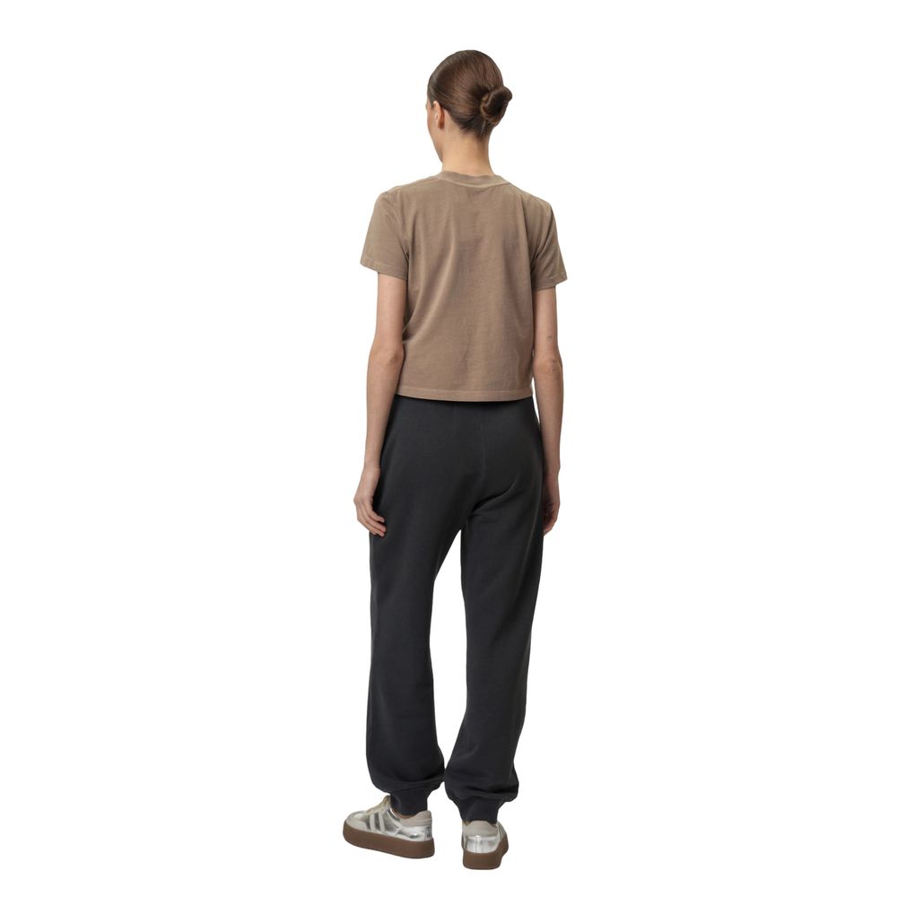 Gray Cotton Joggers Workout Pant