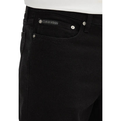 Black Cotton Bermuda