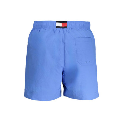 Blue Polyamide Swimwear