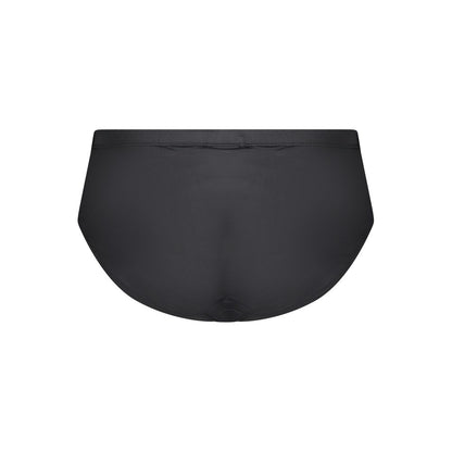 Black Elastane Swimwear