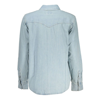 Blue Cotton Shirt