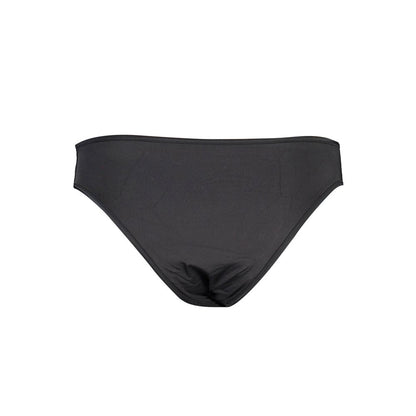 Black Elastane Swimwear