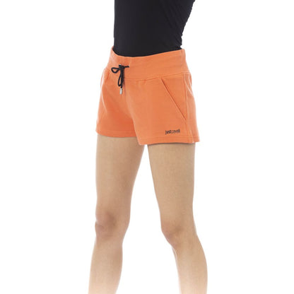 Orange Cotton Short