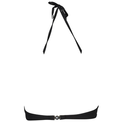 Black Elastane Swimwear