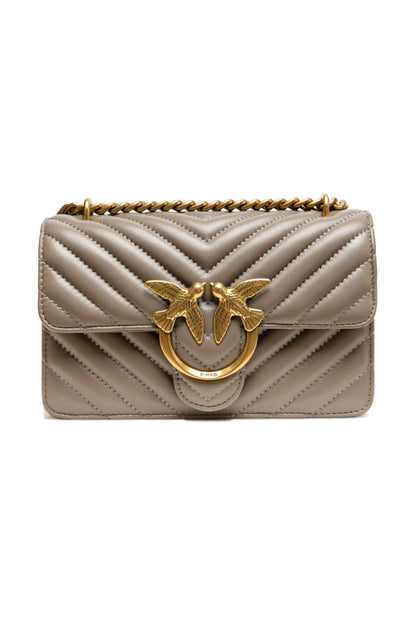 Grey Mini Love Bag One Chevron