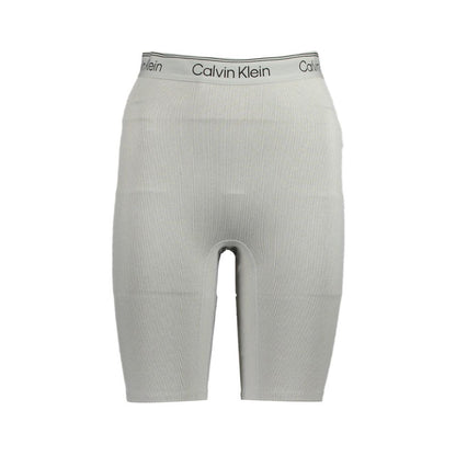 Gray Polyester Pant