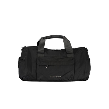 Black Polyester Handbag