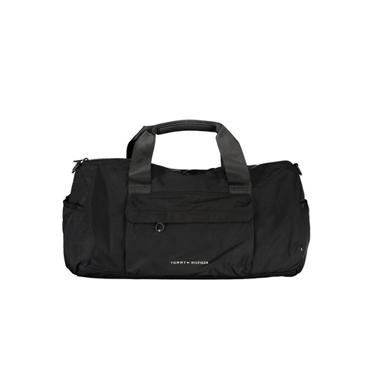 Black Polyester Handbag
