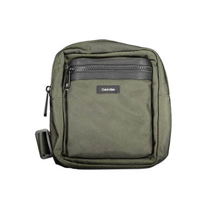 Green Polyester Handbag