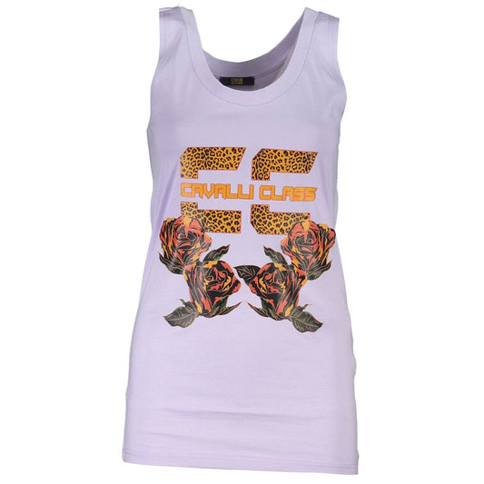 Purple Cotton Tank Top