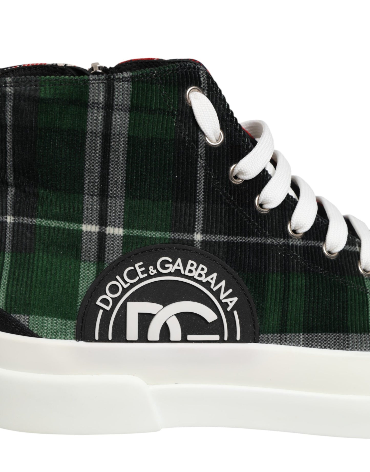 Multicolor DG Logo Men High Top Sneakers Shoes