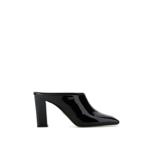 Leather Mules 85mm