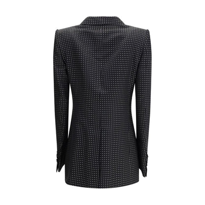 Single Breasted Jacket with polka dots